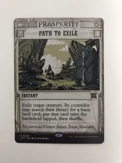 Path to Exile Showcase MTG Magic the Gathering Card NM Near Mint OTP - Image 1