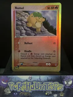 Pokemon Card Numel 70/97 Reverse Holo EX Dragon Played - Image 1