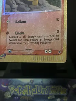 Pokemon Card Numel 70/97 Reverse Holo EX Dragon Played - Image 4