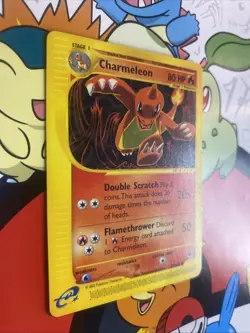 Charmeleon 73/165 Pokemon Expedition Base Set Uncommon Card - LP - Image 2
