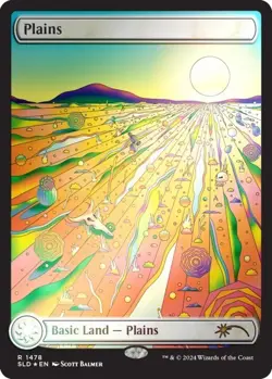 MTG Secret Lair Drop (SLD): The Strange Sands: Plains - Foil Edition Sealed - Image 4