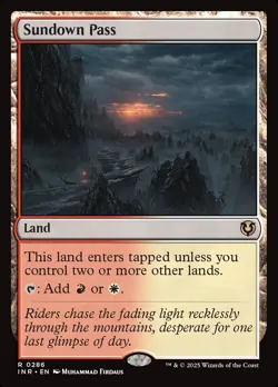 Sundown Pass Foil - Innistrad Remastered MTG-NM - Image 1