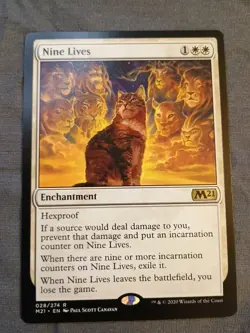 Nine Lives Regular - Core Set 2021 MTG-NM - Image 1