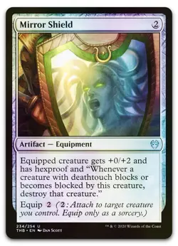Mirror Shield #234 (Foil) (NM) Theros Beyond Death THB Magic MTG - Image 1
