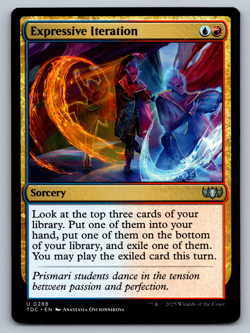 Expressive Iteration U 0288 Tarkir: Dragonstorm Regular - Image 1