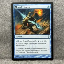 MTG Mental Misstep - New Phyrexia (NPH) #38 LP Non-Foil Magic the Gathering - Image 1