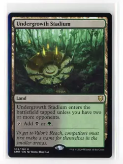 MtG CMR Undergrowth Stadium #359 Non-Foil - Image 1