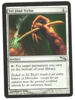 Magic_the_gathering Mirrodin Tel-Jilad Stylus #260 2003,MTG,LP Uncommon - Image 1