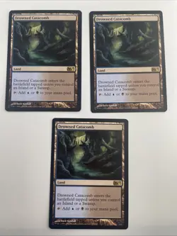 Drowned Catacomb Magic 2013 (M13) Regular X3 Mtg - Image 1