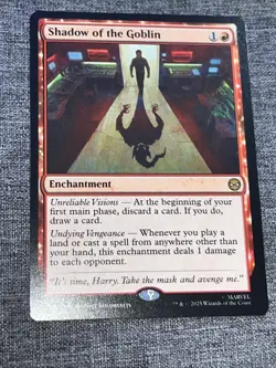 MTG Shadow of the Goblin 0087 Regular Marvel's Spider-Man NM/M SPM - Image 1