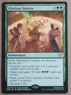 Glorious Sunrise x1 VOW Innistrad Crimson Vow MTG Magic the Gathering - Image 1