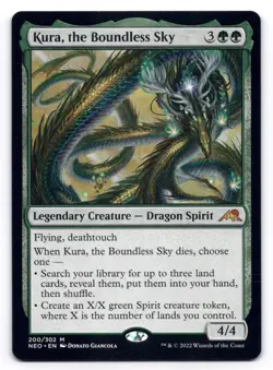 Kura, the Boundless Sky NM Kamigawa: Neon Dynasty 200/302 MTG Regular - Image 1