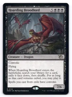 Hoarding Broodlord NM March of the Machine 0110 MTG Regular - Image 1