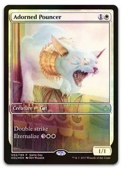 Adorned Pouncer #2 (Foil) (NM) Game Day & Store Championship GAME Magic MTG - Image 1