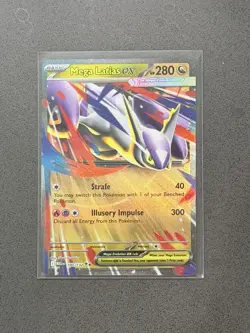 Pokemon TCG Mega Latias ex 100/132 2025 Mega Evolution Double Rare Card - NM - Image 1