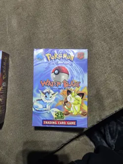 1x Water Blast Theme Deck Nm-mint Product - Pokemon 742818060691 - Image 1