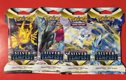 Pokemon Sword & Shield Silver Tempest Sleeved Packs x (4)🔥 - Image 1