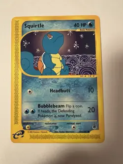 Pokemon TCG Squirtle Regular 132/165 Near Mint Condition - Image 1