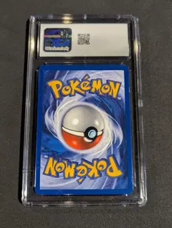 2007 Pokemon MEW POP Series 5 Inverted Back Error w/ Holo Bleed And Swirl CGC 7 - Image 3