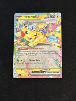 Pikachu EX 057/191 Double Rare Pokemon Surging Sparks - Image 1