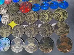 109 Pokemon Coins TCG Coin JUMBOS / REGULAR Charizard Vaporeon Flareon Jolteon - Image 2