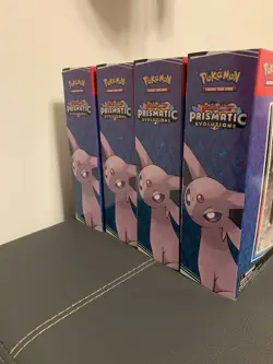 Pokemon TCG Prismatic Evolutions - 4X Premium Figure Collection | Brand New | ✅ - Image 2