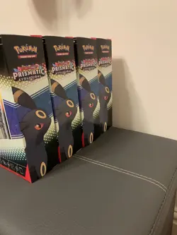 Pokemon TCG Prismatic Evolutions - 4X Premium Figure Collection | Brand New | ✅ - Image 3