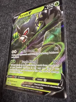Zarude V 022/185 Swsh04: Vivid Voltage Holo Near Mint Pokemon TCG - Image 3
