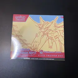 Paradox Rift Pokemon Center Exclusive Roaring Moon ETB. New Factory Sealed - Image 1