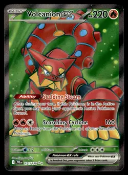 2025 Pokemon Scarlet & Violet Series - Journey Together 171 Volcanion ex Ne - Image 1