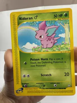 Pokemon Nidoran Aquapolis 96/147 Common Non Holo - Image 2