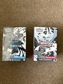 Pokemon Black Bolt & White Flare Booster Bundle Set Brand New - Image 1