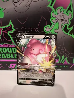 x1 Blissey V - 119/198 - Ultra Rare Pokemon SS06 Chilling Reign M/NM - Image 1