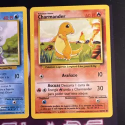 2000 SPANISH Pokemon TCG Base Starters Lot Bulbasaur Charmander Squirtle NM+ Set - Image 4