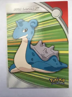 Pokemon Topps LAPRAS #131 HV13 TV Animation Edition Blue Label NM - Image 1