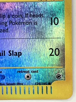 Marill NM 120/165 Expedition Base Set Pokemon TCG Reverse Holo - Image 4