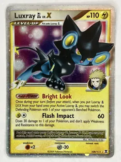 Luxray GL Lv.X LP 109/111 Rising Rivals Pokemon TCG Holo - Image 1