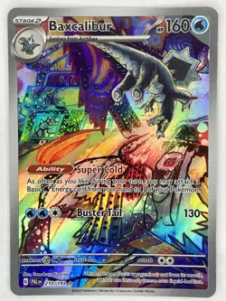 Baxcalibur NM IR 210/193 Sv02: Paldea Evolved Pokemon TCG Holo - Image 1