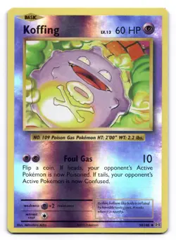 Koffing LP 50/108 Evolutions Pokemon TCG Reverse Holo - Image 1