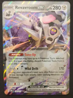 Revavroom ex 156/197 S&V Obsidian Flames Double Rare Holo Pokemon TCG 2023 NM - Image 1