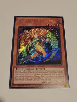 Yugioh - Lunalight Gold Leo - Secret Rare - Duelist's Advance LP DUAD-EN005 - Image 1