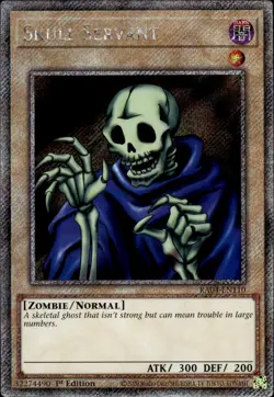 Skull Servant - Platinum Secret Rare 1st Edition RA04-EN110 - NM - YuGiOh - Image 1
