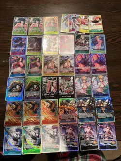 One Piece TCG English + Japanese Trading Card Lot With SR Cards - Image 1