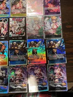 One Piece TCG English + Japanese Trading Card Lot With SR Cards - Image 3