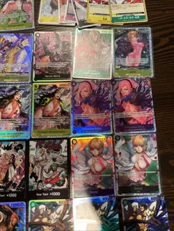One Piece TCG English + Japanese Trading Card Lot With SR Cards - Image 4