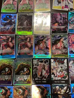 One Piece TCG English + Japanese Trading Card Lot With SR Cards - Image 5