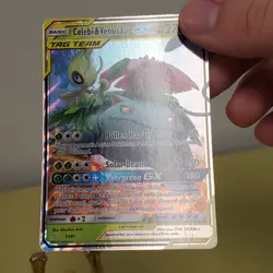 Pokemon TCG Celebi & Venusaur GX Holo Ultra Rare Card Team Up 1/181 LP+ - Image 4