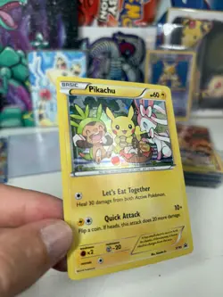 Pikachu XY95 XY Black Star Promo Holo Card 2016 - Image 2