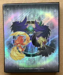 YUGIOH 5D’S DUELIST PORTFOLIO (2008) Konami; Crow Hogan Card Binder; Excellent - Image 2