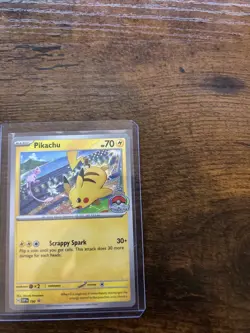 Pokemon TCG 2024 World Championships Pikachu Promo Card - Image 2